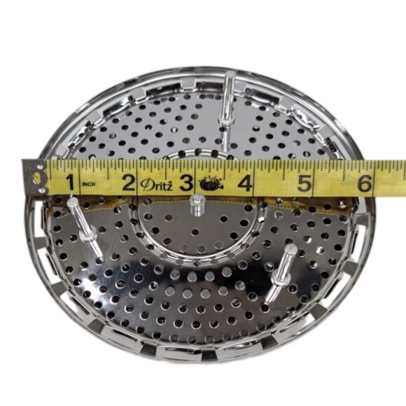 Sayfine Foldable Vegetable Steamer Basket Stainless Steel Expandable 10.5" - Picture 12 of 14